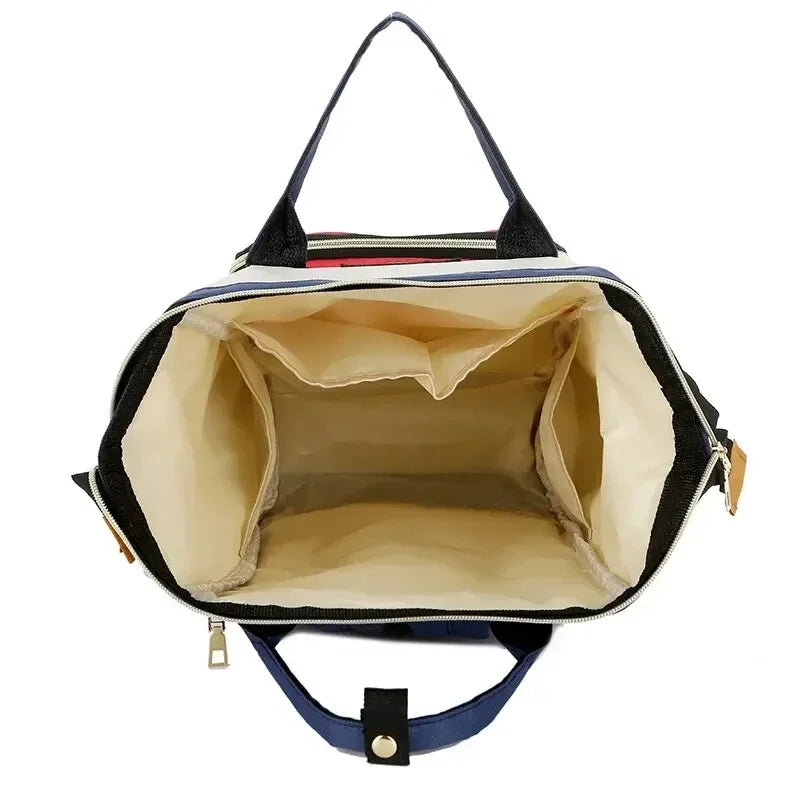 Large Capacity Zipper Mommy Backpack