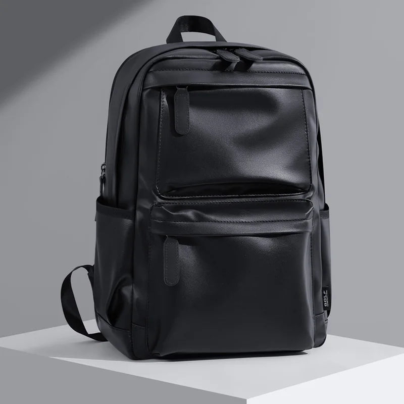 Men's Leather Business Backpack