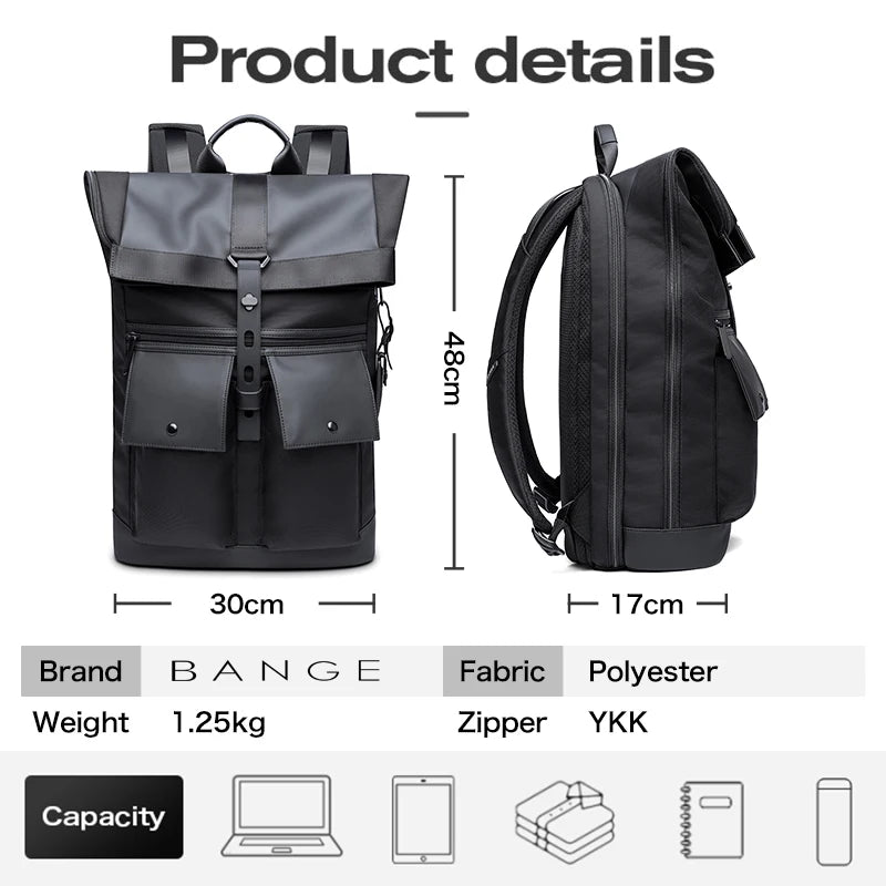 Casual Men Anti Theft Backpack