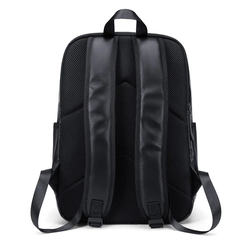 Men's Leather Business Backpack