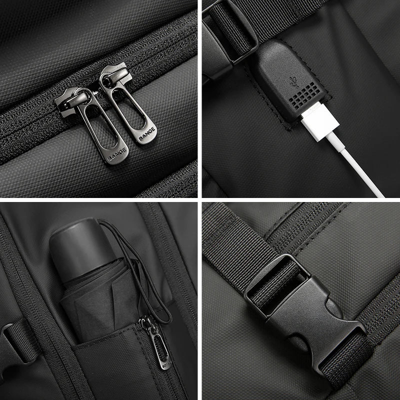 New Design Large Capacity USB Rechargable Backpack