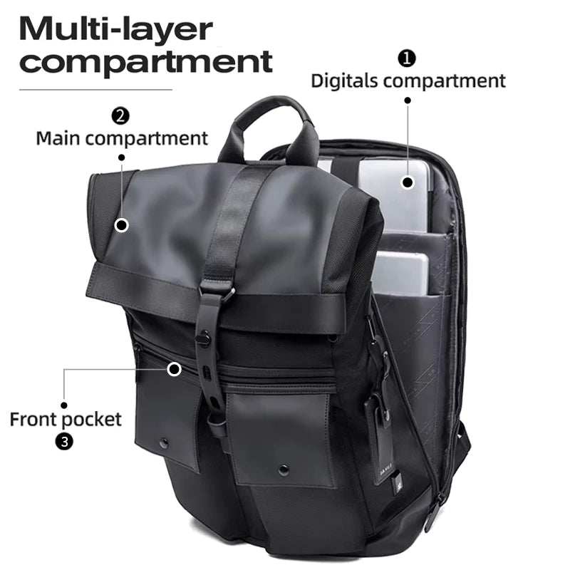 Casual Men Anti Theft Backpack