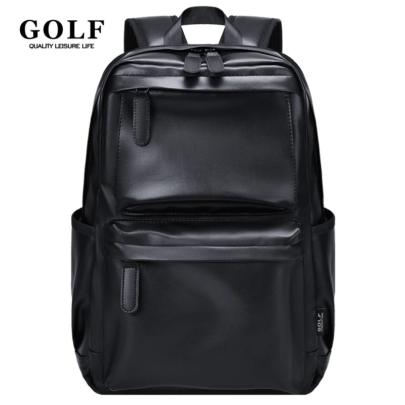 Men's Leather Business Backpack