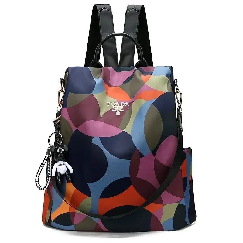 Women Oxford Cloth Fashion Backpack