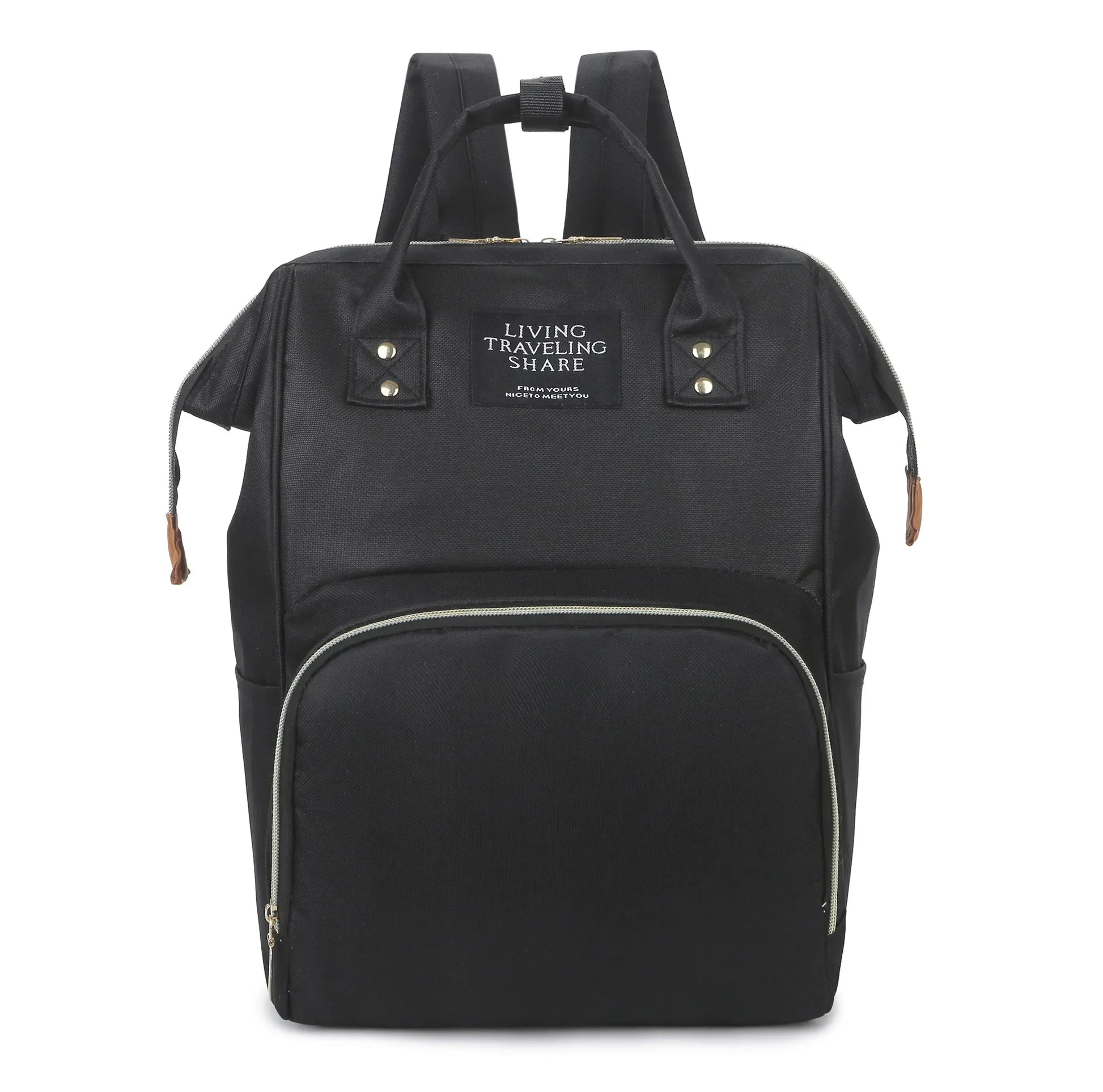 Large Capacity Zipper Mommy Backpack
