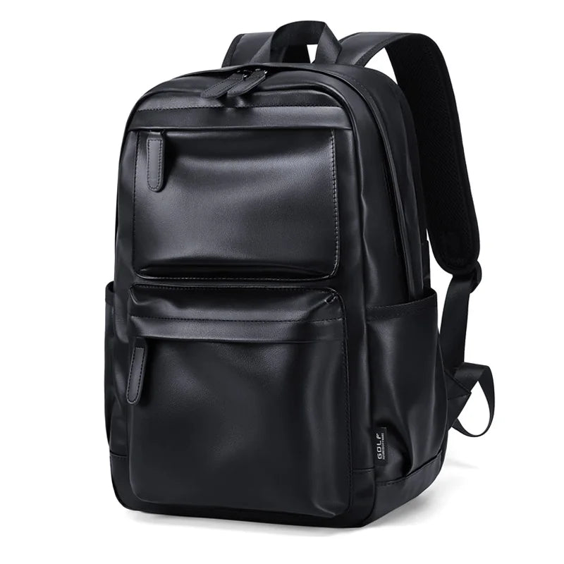Men's Leather Business Backpack