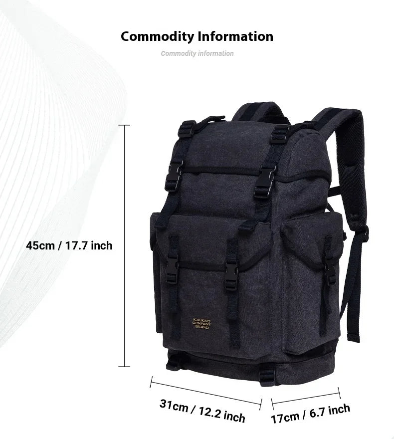 Vintage Casual Leather Backpack
