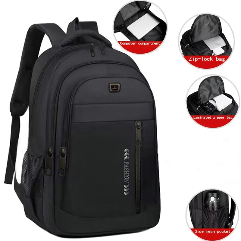 Men's Dual-Shoulder Backpack